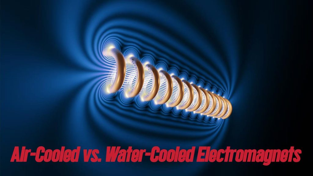air cooled and water cooled electromagnet laboratory system