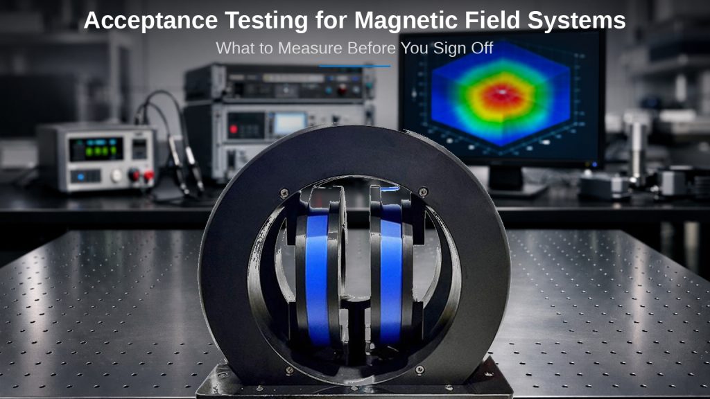 magnetic field system acceptance testing uniformity mapping
