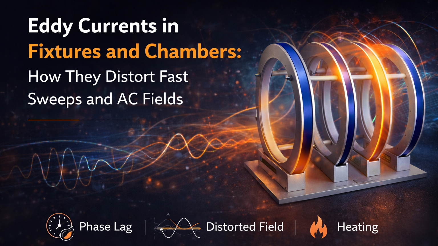 Eddy Currents in Magnetic Systems: AC Field Distortion Explained