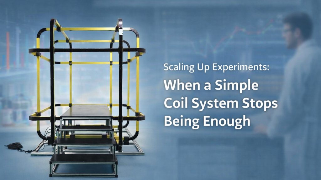 laboratory electromagnet system used for advanced magnetic experiments