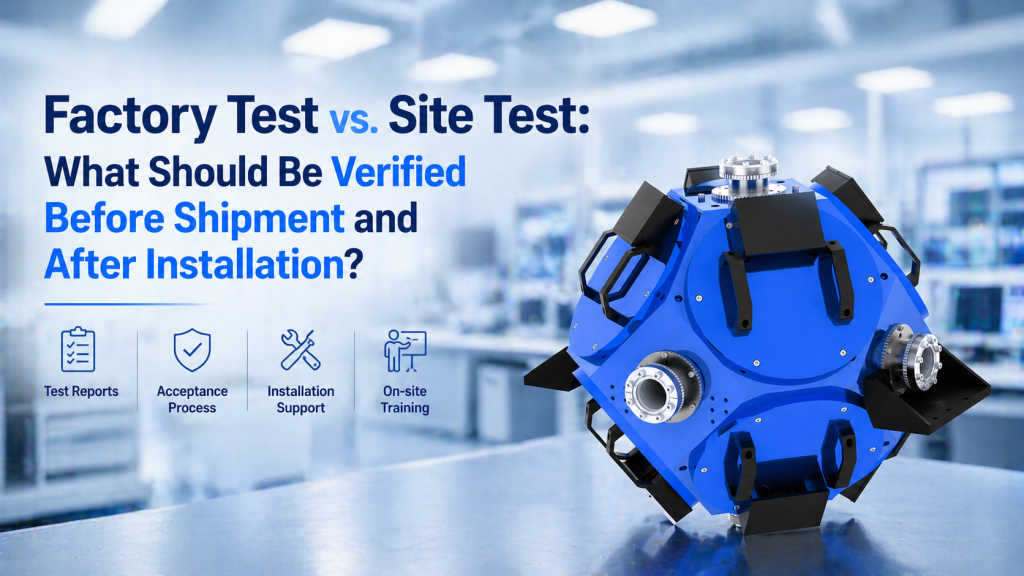 factory test vs site test magnet system verification