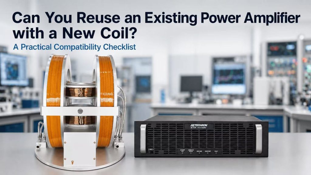 power amplifier coil compatibility inductance voltage current