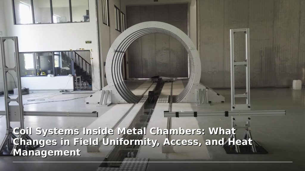 coil systems inside metal chambers field uniformity heat management and access