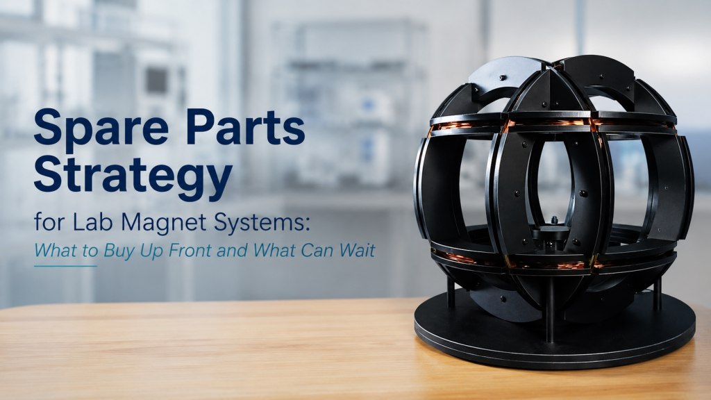 spare parts for lab magnet systems cables connectors cooling accessories sensors and fuses